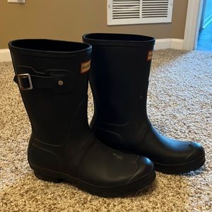 Hunter Rubber Ankle Boots